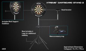 Winmau Dartboardständer Xtreme2 Winmau Dartboardständer Xtreme2 - Winmau Shop Wien