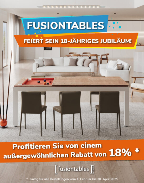 Billardtisch Fusion