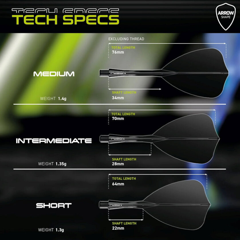 Winmau Fusion Specs